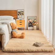 羊毛卧室床边地毯加厚毛绒榻榻米地垫整铺客厅房间定制冬季保暖女