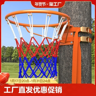 篮球框免打孔成人标准篮圈儿童壁挂式室内投篮架室外便携家用篮筐