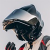 vcoros大码4xl摩托车头盔，双镜片揭面盔男女，全盔四季安全帽冬防雾