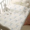 婴儿纱布床单纯棉加厚保暖宝宝床床单儿童，盖毯新生儿秋冬床单单件