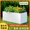 花箱户外庭院阳台种菜花盆塑胶防腐花槽特大长方形围栏定制种植箱