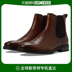 美国直邮Steve Madden Sverne 时装靴 男士真皮靴子 橡胶鞋底