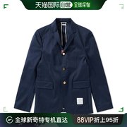 香港直邮THOM BROWNE 男士海军蓝色西装外套 MJU426A-01443-415
