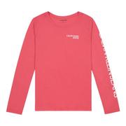 Calvin Klein/凯文克莱ck jeans女休闲圆领长袖T恤薄款打底衫集C