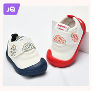 婧麒宝宝学步鞋春秋季男童0一1-3岁儿童机能鞋防滑女婴儿软底鞋子