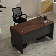 办公桌单4用约现代电脑桌台式家简写字l台1.2米1.人桌椅