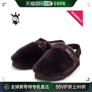 日本直邮SHAKA 凉鞋木屐凉鞋 Snug Mouton 女式毛皮 SNUG CLOG MO