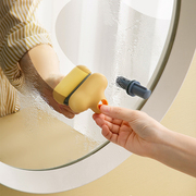 浴室擦镜子神器硅胶擦刮一体家用卫生间迷你刮水器洗玻璃清洁工具