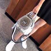 香港真皮包包女2023后揹包斜挎时尚烫钻小揹包旅行包书包