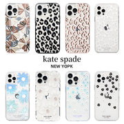 kate spade适用iPhone14promax手机壳ins风女款苹果13透明12花朵女款时尚全包防摔保护壳