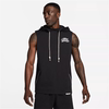 Nike/耐克 男子连帽篮球运动训练无袖时尚百搭T恤背心 DH7442-010