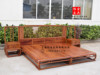 恒宜刺猬紫檀婚床实木家具，现代红木新中式花梨木，1.8米双人大床