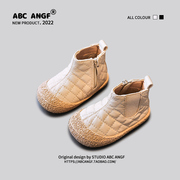 @ABC ANGF~萌萌系列~2023秋款防滑短靴女童软底婴儿防滑学步鞋