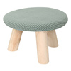 小圆凳子套罩圆形换鞋小板凳矮凳，套全包圆墩套客厅，加厚布蘑菇(布蘑菇)