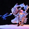海贼王模型模型摆件五档尼卡太阳神鲁夫战斗蹲姿闪电动漫索隆礼物