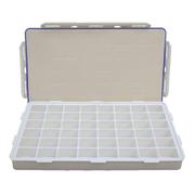 水粉颜料盒48格手提大格硬盖水彩调色盒防色漏调色盘水粉盒可携式