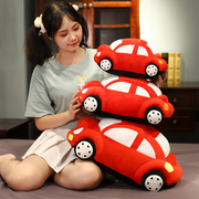 可爱小汽车抱枕毛绒玩具仿真公仔儿童陪睡觉玩偶安抚娃娃男孩礼物