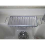 柜太空铝肥皂架 洗衣柜台面用 卫浴五金置物架皂盒皂网 洗衣机