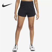 Nike耐克女款网球夏款运动裤开衩休闲轻便透气短裤DX6019-010