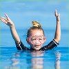 游泳眼镜可呼吸儿童游泳眼镜护鼻一体水下呼S吸器潜水装备浮