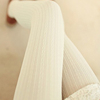 白色爱心加厚丝袜春秋日系，洛丽塔麻花奶白连裤袜，女120d显瘦提花袜