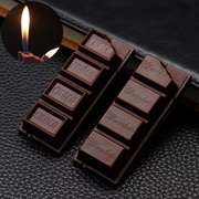 巧克力创意电子明火打火机个性点烟器送男友节日礼物情人节