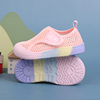 夏季幼儿园室内鞋儿童镂空透气网鞋男孩女童单鞋宝宝软底入园布鞋