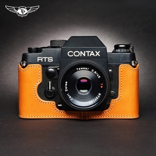 台湾TP 康泰时RTS相机包Contax RTSII RTS2真牛皮套 胶片机保护套