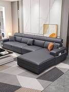 2022左右年直排布艺沙发，简约现代大小户型，客厅家具组合科技布