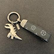 可爱小恐龙汽车钥匙扣创意网红钥匙链，包挂件(包挂件，)高档挂饰情侣礼物男女