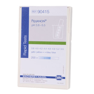德国MN进口90415测试条电镀用PEHANON精密PH试纸3.8-5.5酸碱试纸