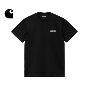 Carhartt WIP短袖T恤男装春夏抽象风城市园林设计图案印花卡哈特