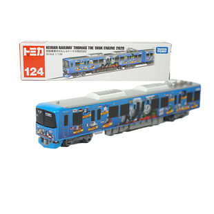 日版tomy多美卡合金车模儿童玩具，124号托马斯小火车2020京阪电车