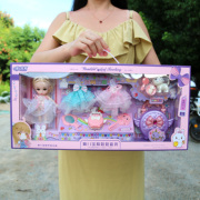 小女孩洋娃娃换装套装公主礼盒培训班婚纱儿童过家家玩具礼物