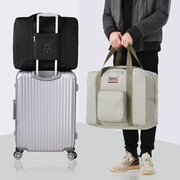 行李包大容量可折叠旅行袋便携行李袋女简约短途拉杆手提包旅行包