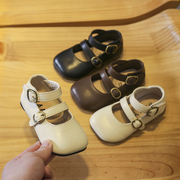 2023婴儿学步鞋软底女宝宝公主鞋春秋季1-3岁0女童小皮鞋单鞋