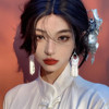 海边度假复古民族风手工流苏耳环，女气质云南苗族百搭长款耳饰050