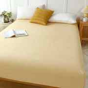 全棉磨毛床笠单件纯色简约床垫套纯棉席梦思保护套床罩床套