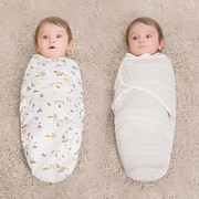 新生儿抱被休闲安抚包巾防惊跳包巾襁褓巾，春夏睡袋婴儿用品