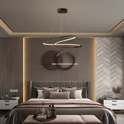 定制北欧极简圆形异型线条客厅卧室吊灯简约现代餐厅办公室样板房