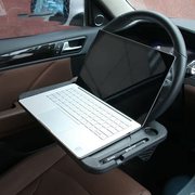 汽车方向盘卡桌车内平板电脑，支架车载笔记本电脑，桌子餐桌餐台