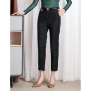 高端女装休闲裤铅笔裤bushbury欧美法式英伦明星同款