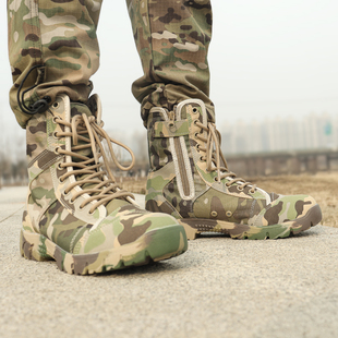 户外美军511战术靴男款透气特种兵，作战靴耐磨作训靴沙漠鞋女