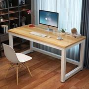 单人办公桌电脑桌台式简约书桌，1.2m家用卧室，学习写字桌简易长桌子
