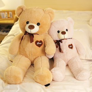 小熊玩偶儿童睡觉抱枕熊熊毛绒玩具泰迪熊公仔女生布娃娃生日礼物