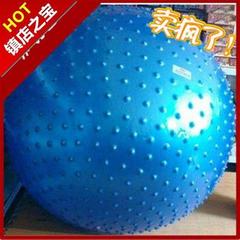 幼儿健身球瑜m伽球大龙球按摩球感统训练器材 加厚型触觉球