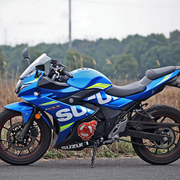 厂适用于铃木gsx250r改装 电机盖 电机透明盖 GSX250改装透明边盖