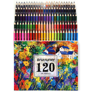 油性彩铅笔72色绘画学生用手绘初学者专业120色儿童涂鸦画笔48色彩色铅笔美术画画150色水溶性彩铅套装
