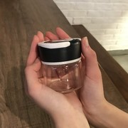 燕窝分装小瓶子耐热玻璃杯，密封罐蜂蜜酸奶家用带盖随身小杯子便携