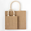 黄麻包(黄麻包)简易购物袋，环保饭盒便当袋，防水男款亚麻布袋子麻手提袋定制